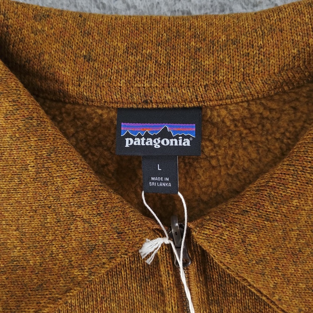 Patagonia Jacket Womens Large Raptor Brown Better Sweater Zippered Chore 26115 - Picture 7 of 16